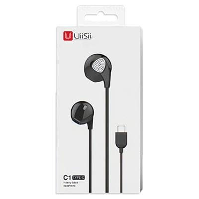 uiisii c1 type c heavy bass earphone